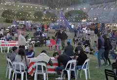 Comenzó el festival San Patricio en el Murallón