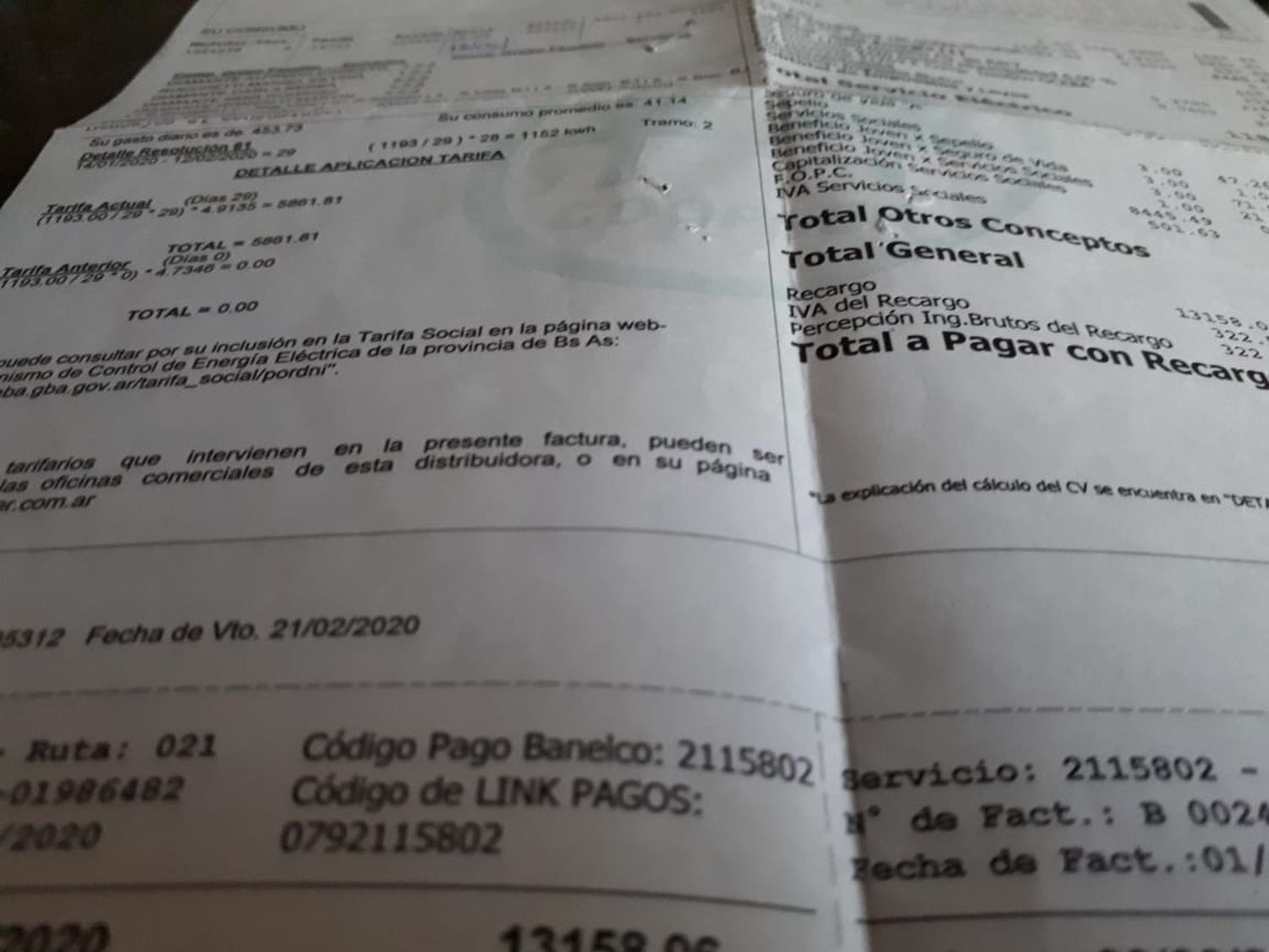 Desde el 20 de noviembre, Coopser vuelve a repartir a domicilio facturas de luz