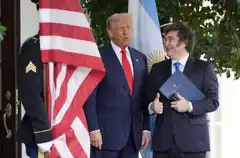 Milei recibió el apoyo de Trump tras la contundente victoria de LLA