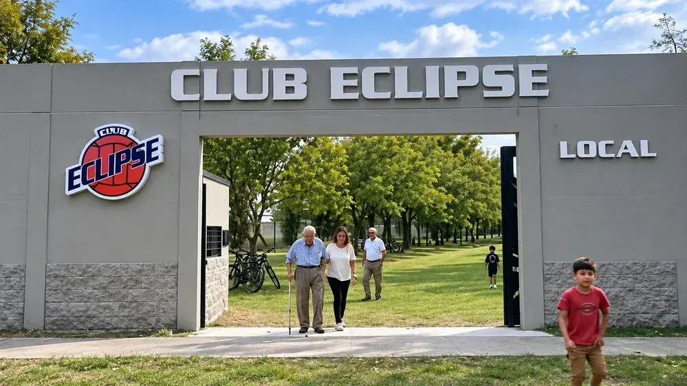 La entrada del Club Eclipse.