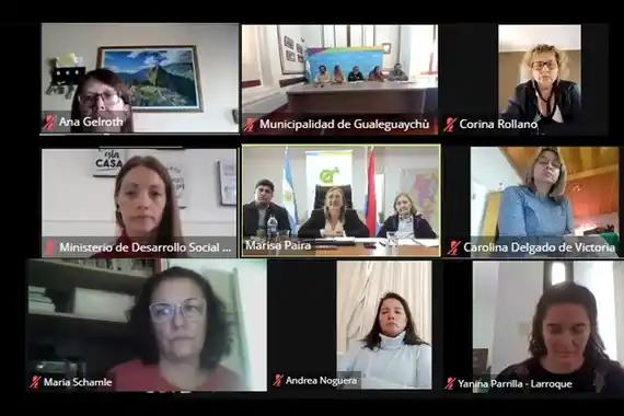 Autoridades de Gualeguay participaron de encuentro por políticas de cuidado con personas mayores