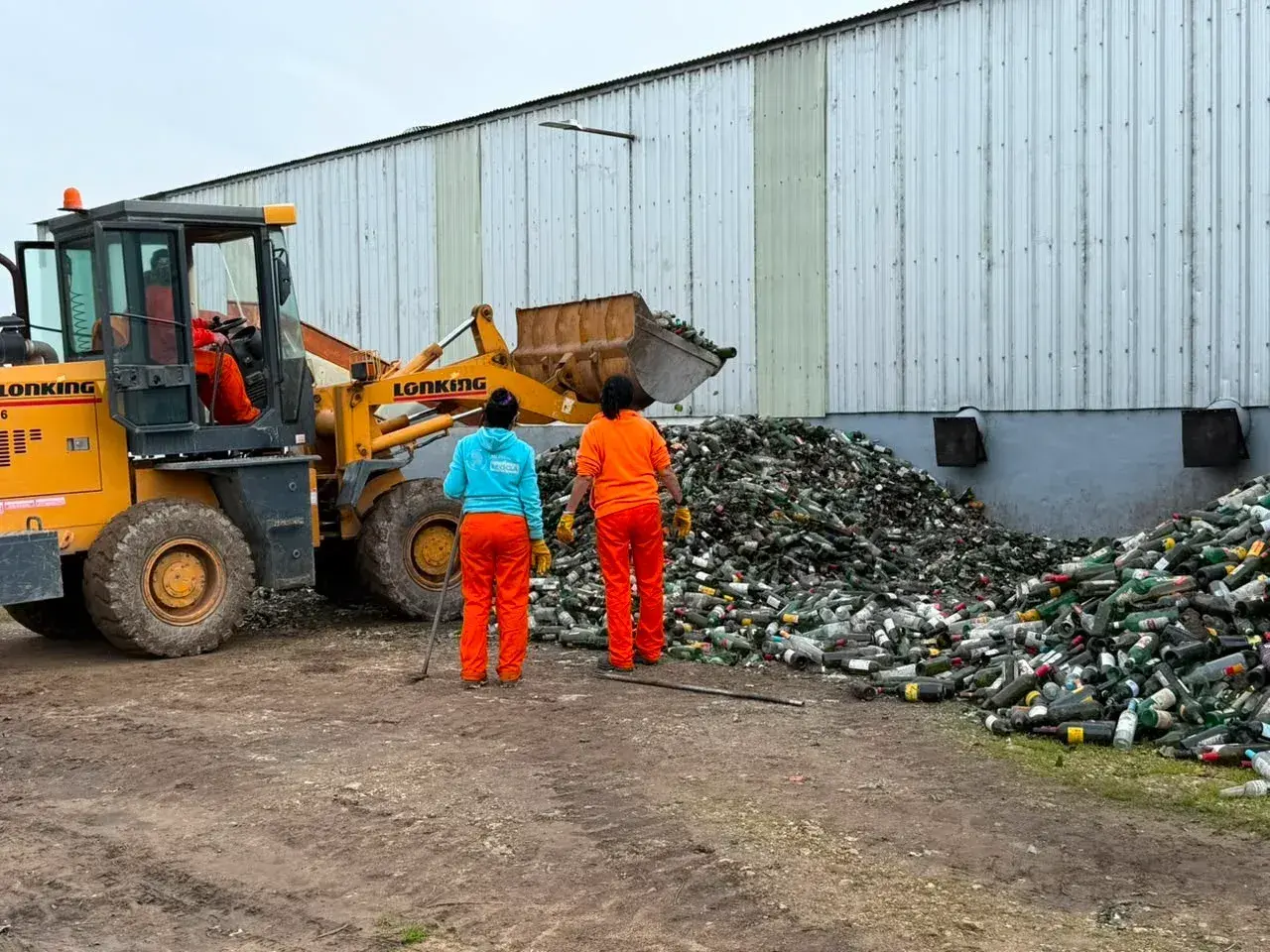 Ecología. La venta de materiales recuperados además impacta en la economía del municipio