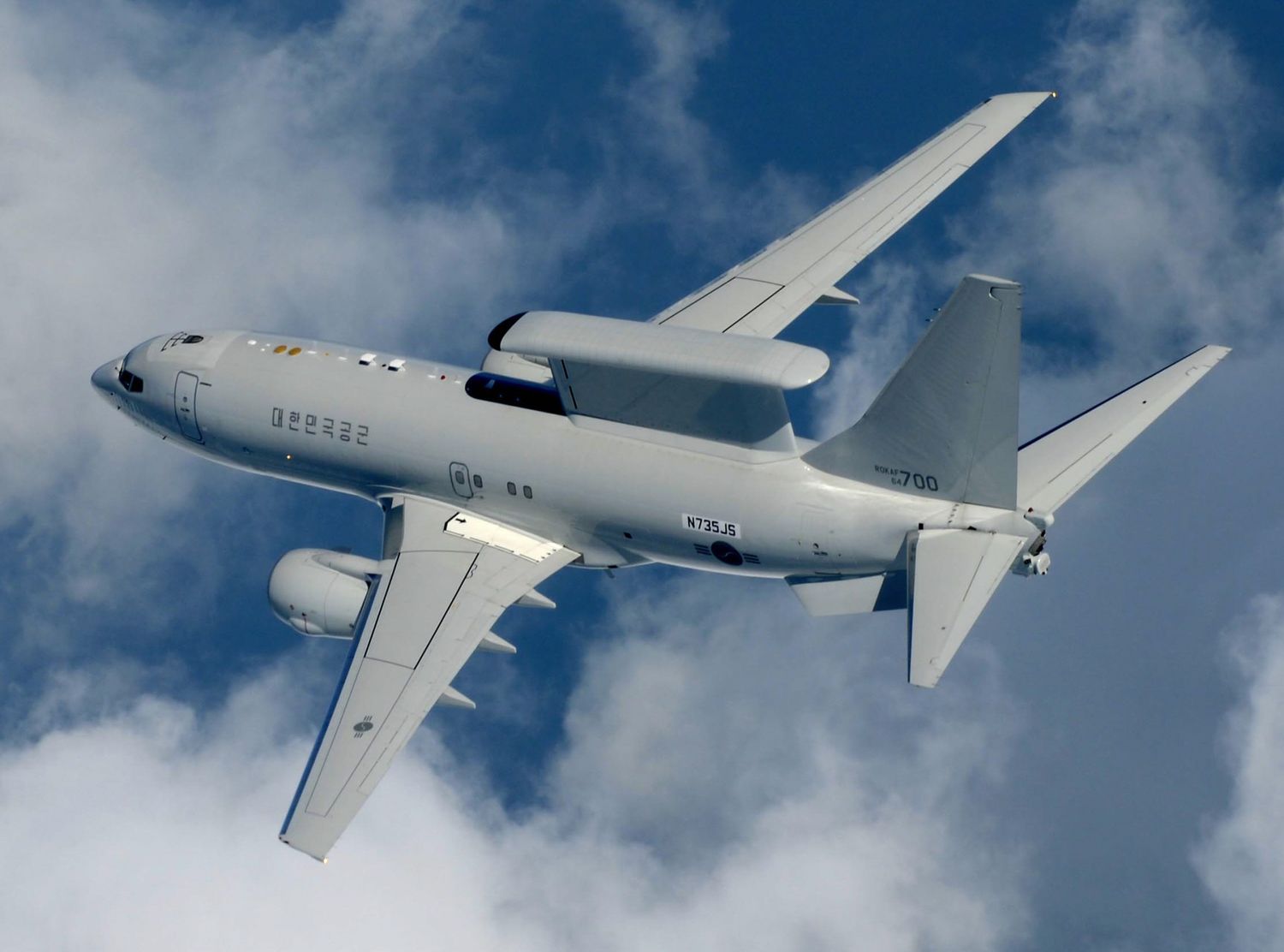 Estados Unidos aprueba venta de aviones de alerta temprana Boeing E-7 a Corea del Sur