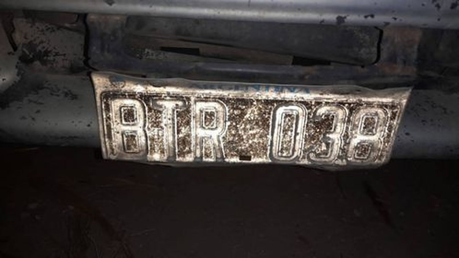 Se extravió patente BIR 038