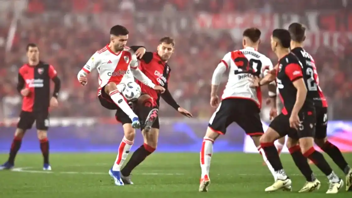 Marcos Acuña y su debut con la camiseta “millonaria”