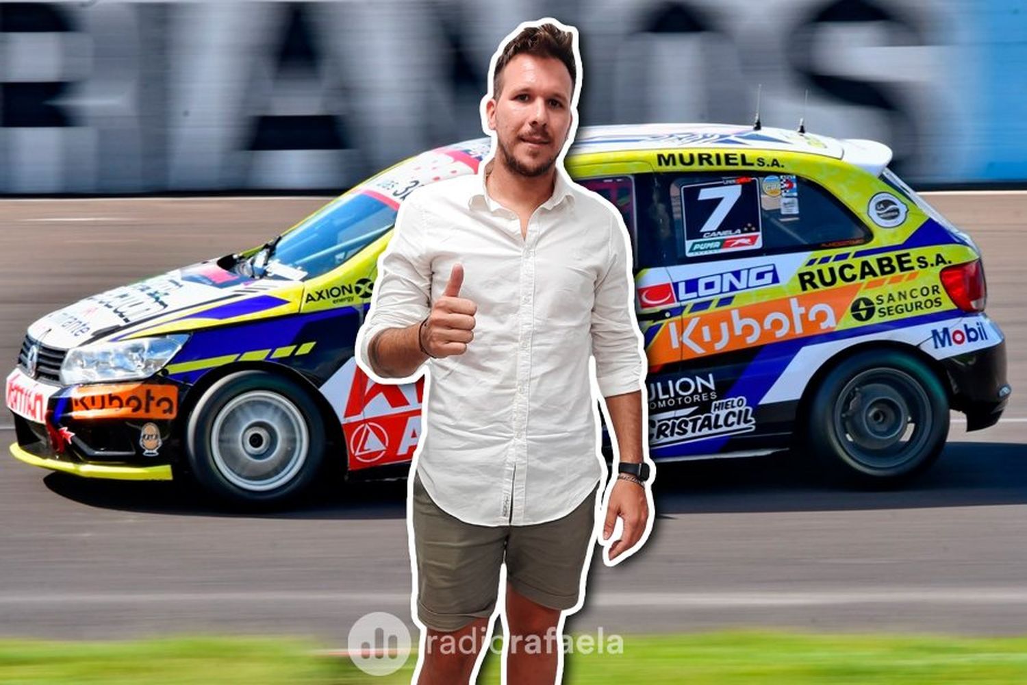 El rafaelino Juani Canela logró subirse al podio en Paraná: "Súper feliz por el gran fin de semana que tuvimos"