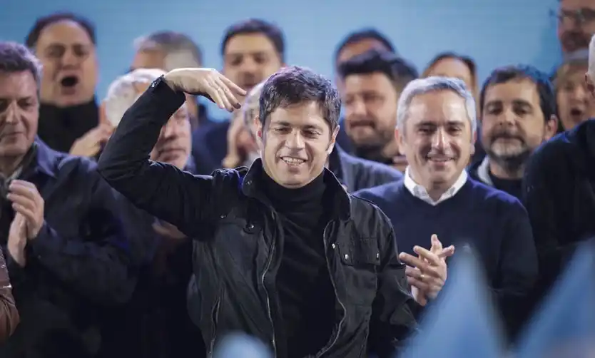Kicillof: “No se puede frenar la obra pública, pegarle a los jubilados o abandonar a los discapacitados"