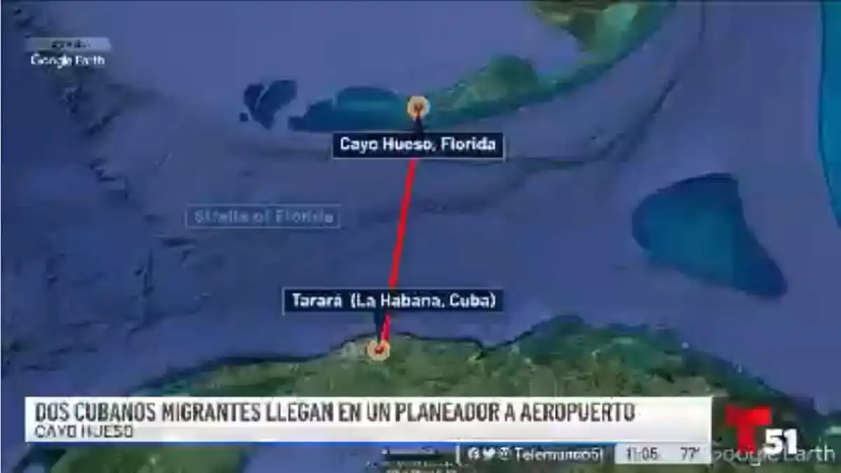 Cuba confirma que dos pilotos desertaron y aterrizaron en Florida a bordo de un ultraliviano (+VIDEO)