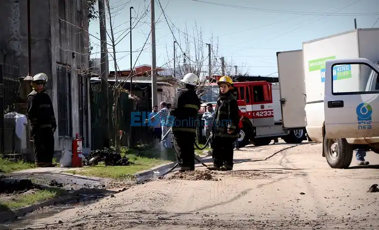 Escape de gas mantuvo en vilo al barrio Hipódromo por más de 1 hs  