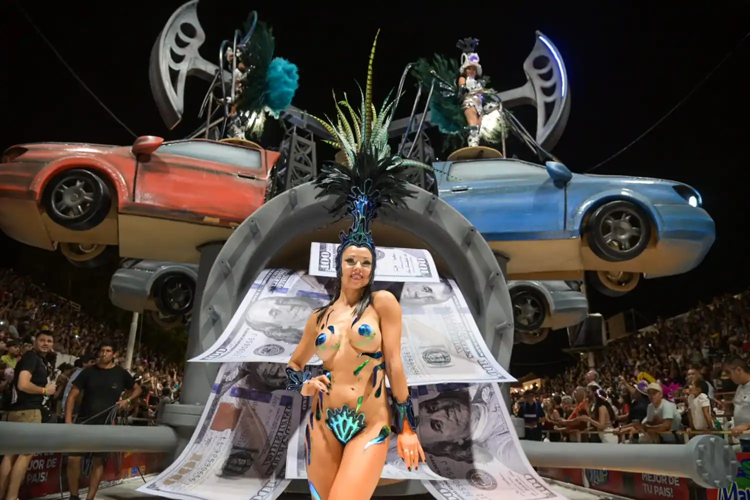 Las 10 mejores fotos de la primera noche del Carnaval del País