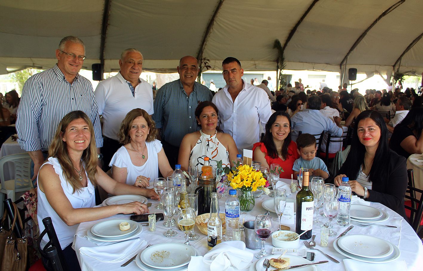 Gran almuerzo de Bomberos en imágenes
