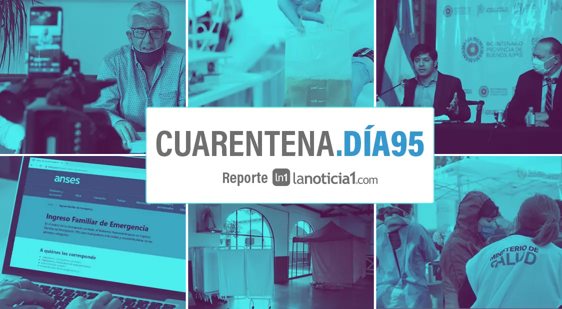 #CORONAVIRUS CUARENTENA BONAERENSE DÍA 95: Avances y retrocesos ante aparición o no de casos mientras el foco sigue en AMBA