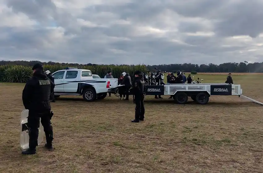 Detienen en un operativo a una moto con pedido de secuestro por robo agravado