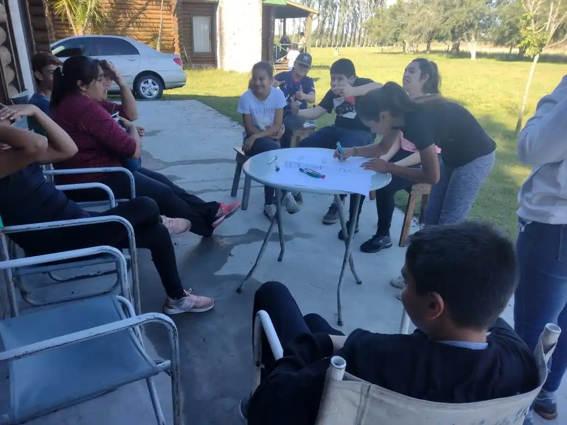 Alumnos de la Escuela Genoveva Gómez participaron de una jornada de convivencia