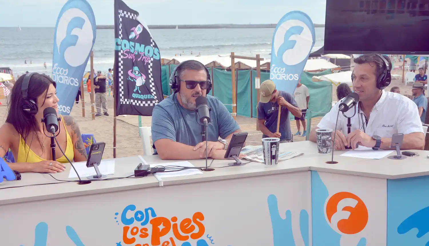 Arturo Rojas participó del tercer programa de “Con los pies en el agua”
