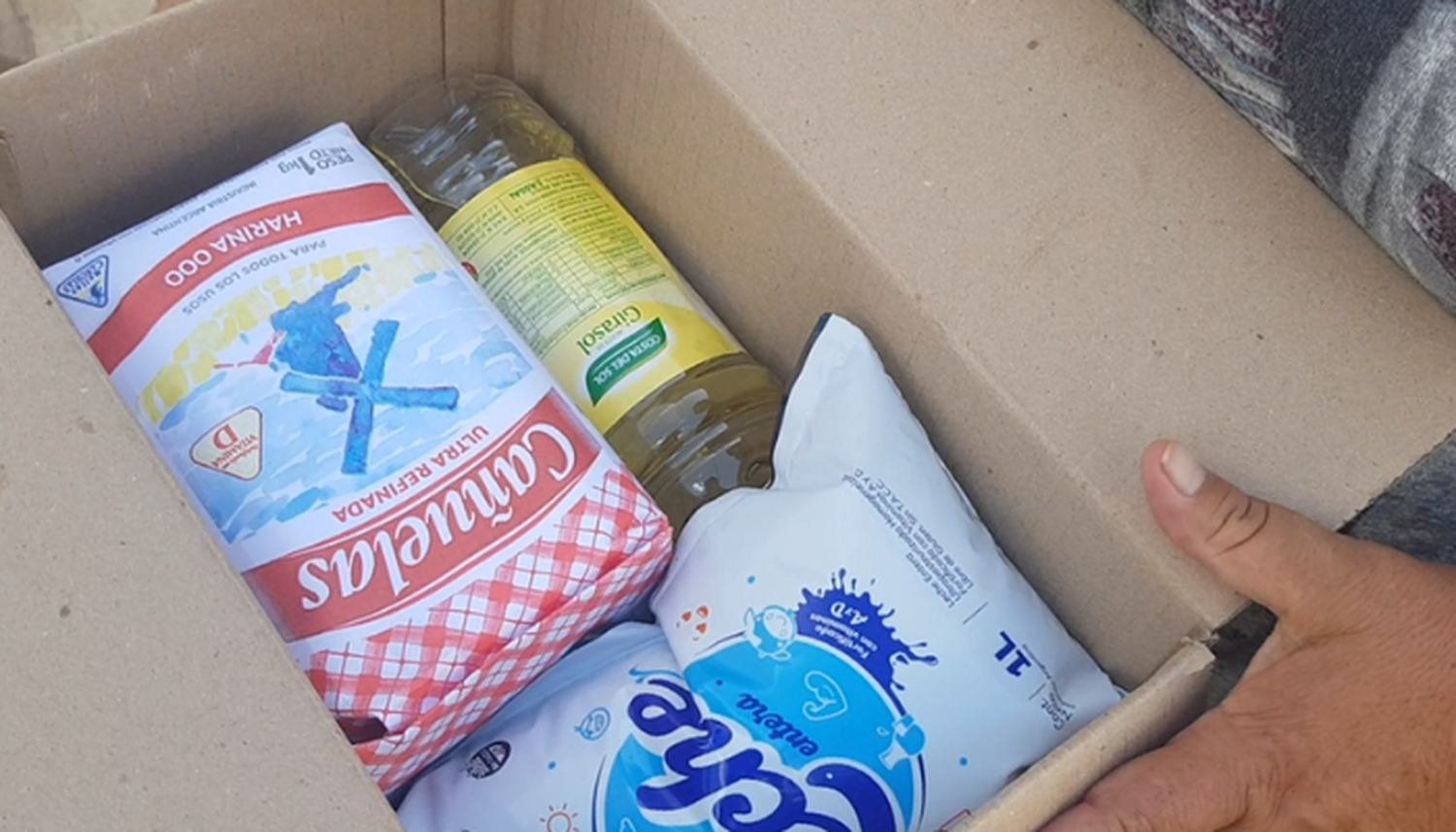 Mercadería en las escuelas: qué trajo la caja este mes y qué traía antes