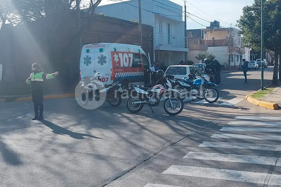 Preocupación por un fuerte accidente de tránsito con una embarazada involucrada