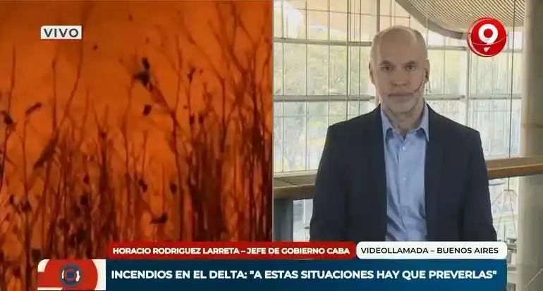 Incendios en el Delta: "Esto habría que haberlo previsto"