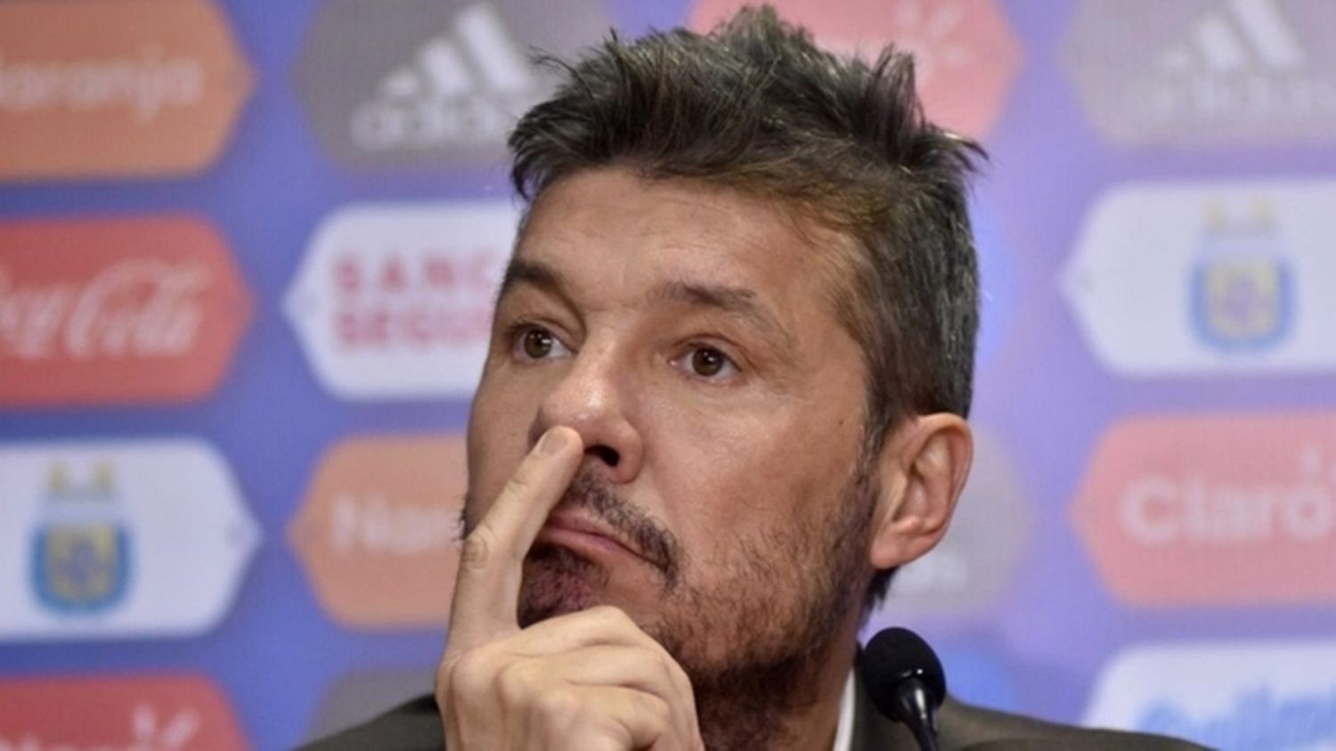 Tinelli sobre las escuchas: «Angelici me amenaza hace mucho tiempo con eso»»