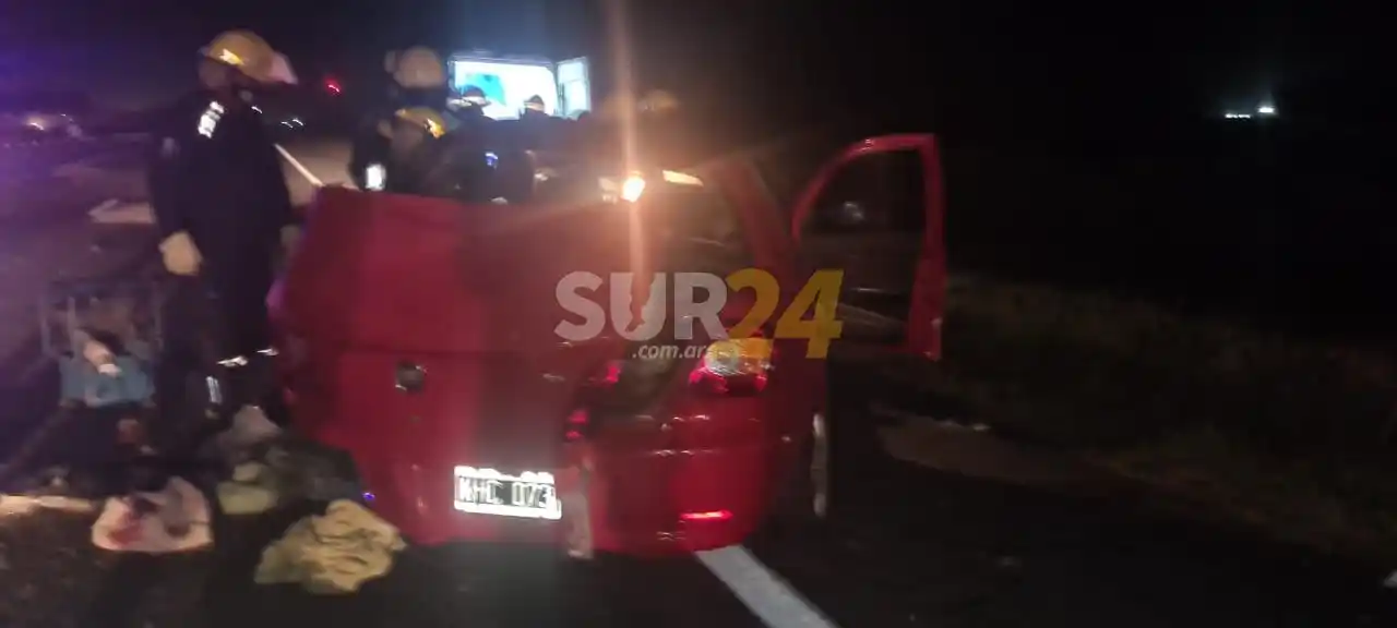 Choque fatal en ruta 2: tres muertos camino hacia Mar del Plata