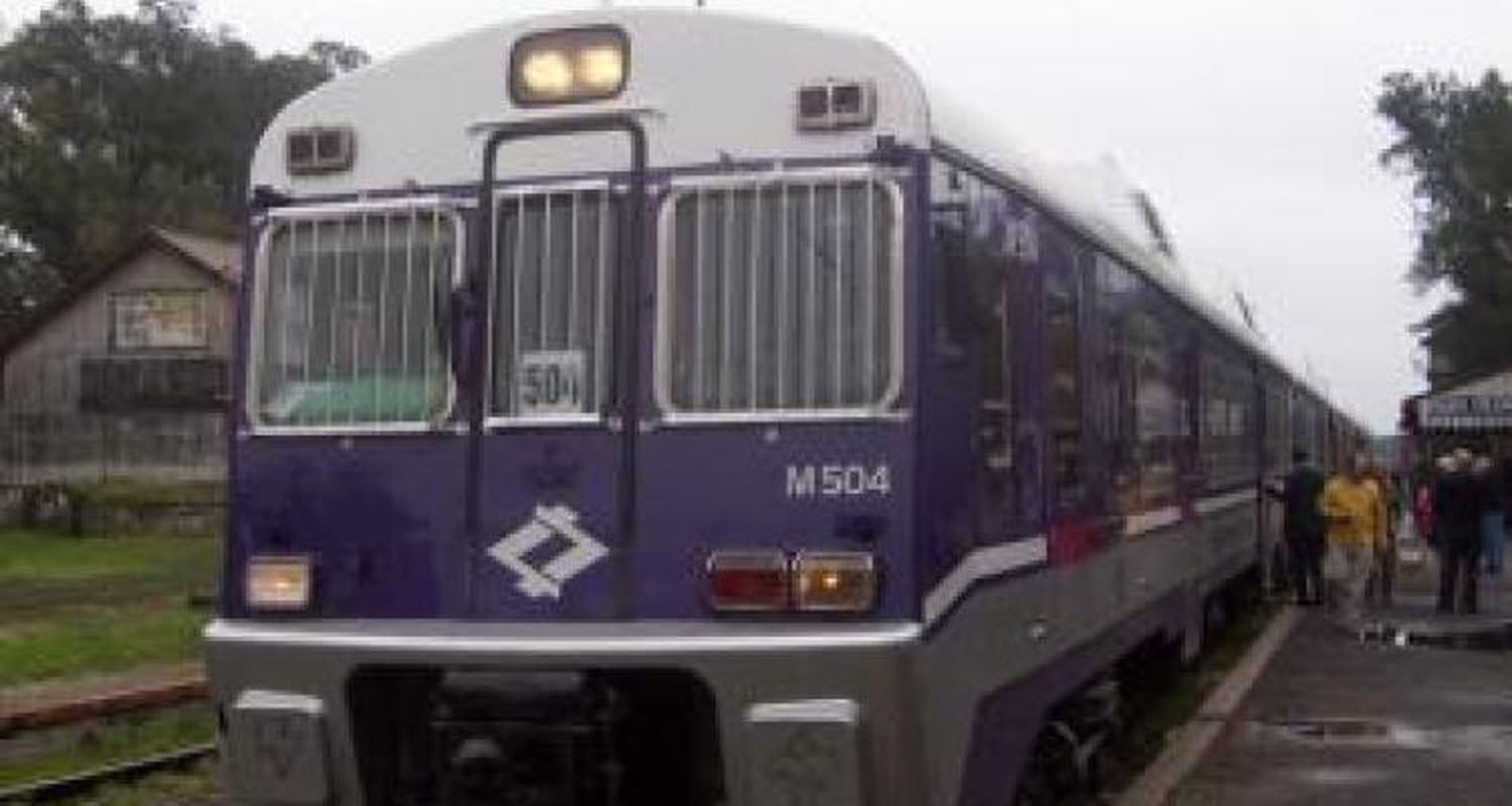 El tren a media marcha