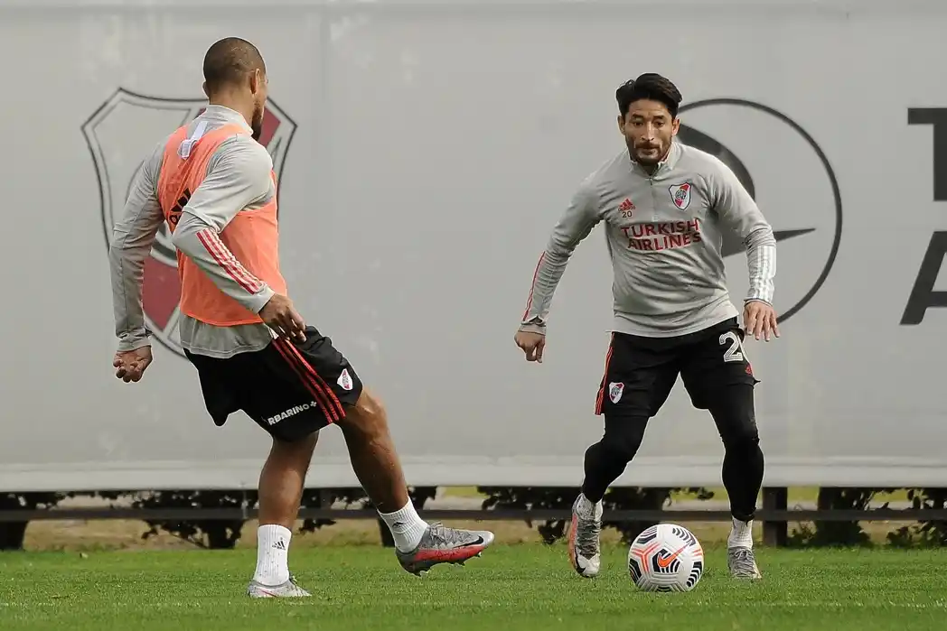 River entrena con casi la totalidad del plantel: Gallardo define el equipo 