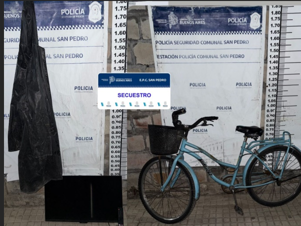 Los elementos fueron restituidos a su dueña.
