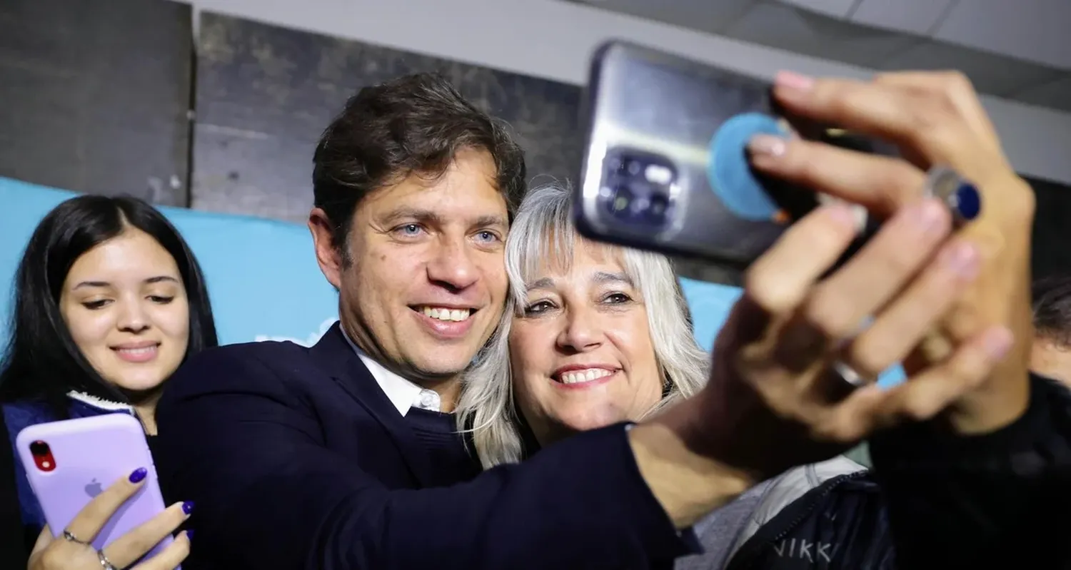 El mandatario bonaerense Axil Kicillof.