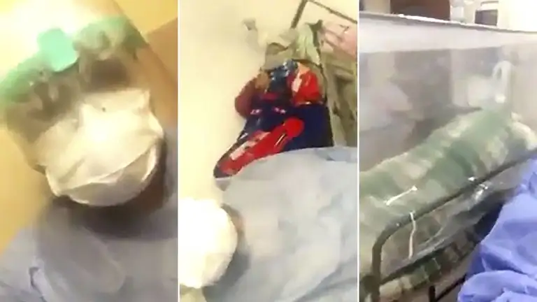 Video viral: "No hay camas, no hay oxígeno, estamos colapsados"