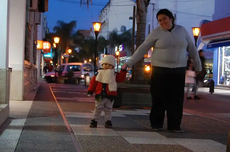 Al frío, una sonrisa 