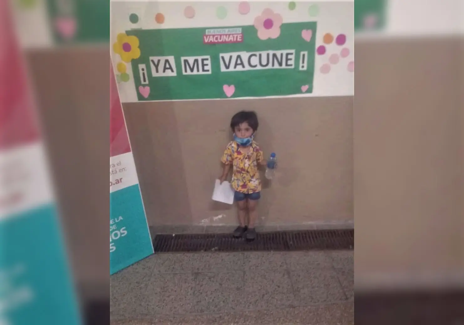 Romeo se vacunó contra el coronavirus