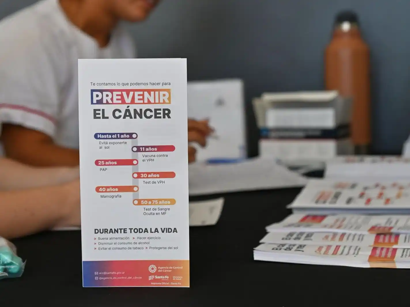 Mes de concientización sobre el cáncer de colon.