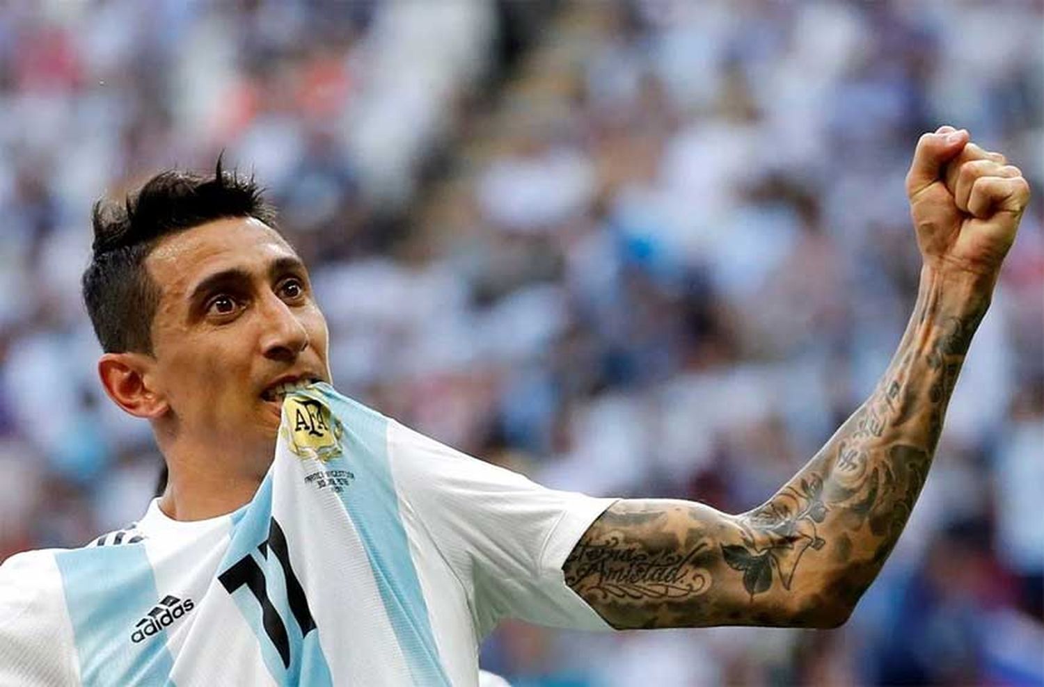 Di María fue desafectado de la selección por una lesión