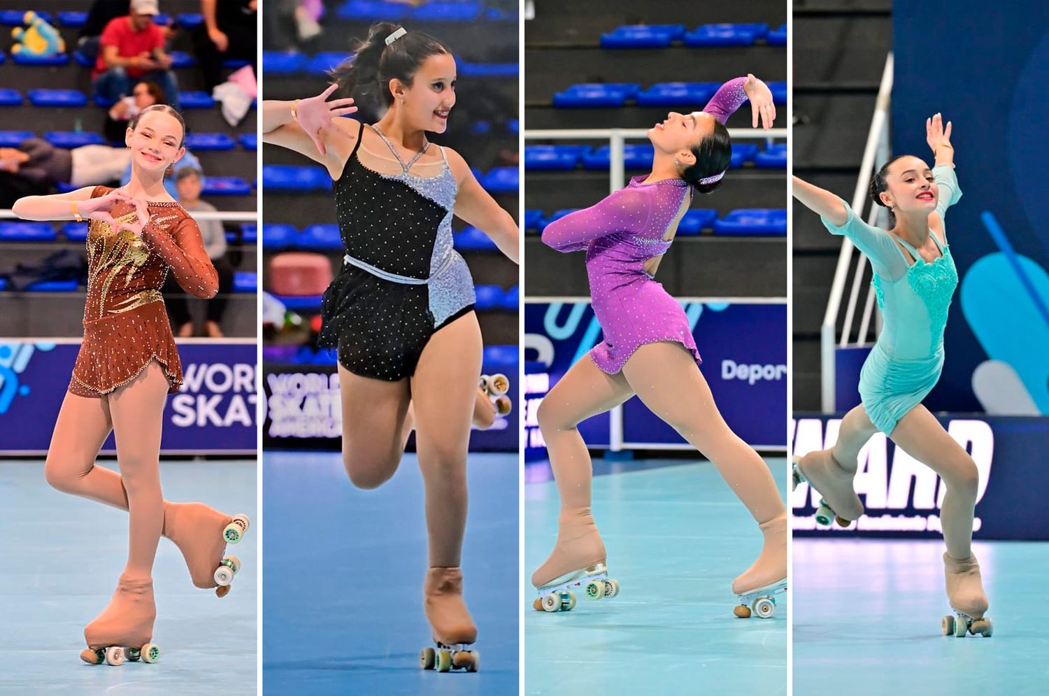 Nuria Cervosa, Julia Franco Guillán, Lucía Cortes González y Victoria Romero