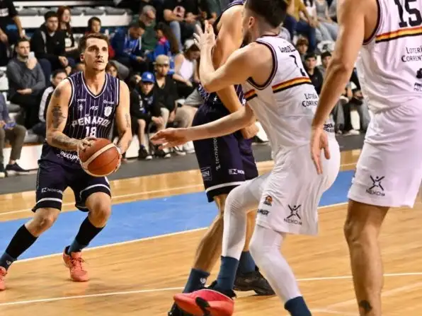 El Milrayitas venció 75-72 a San Martín de Corrientes y viaja lleno de confianza a su segunda gira en la Liga Nacional.