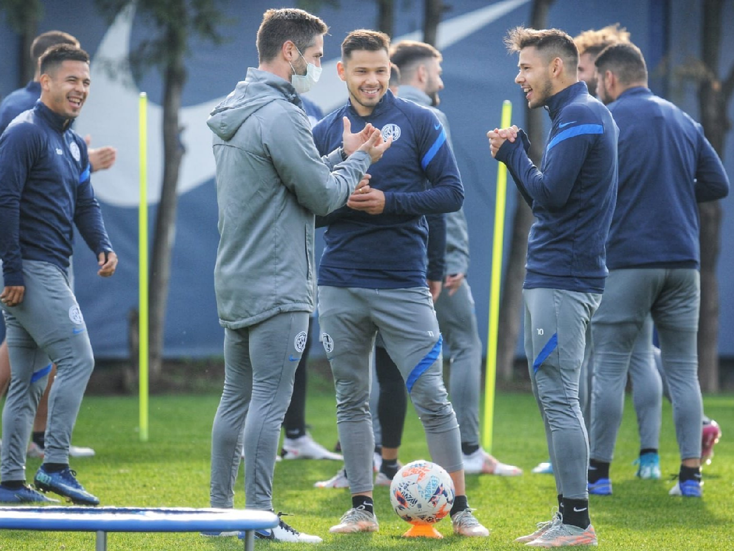 Los Romero volvieron a entrenar en el “Ciclón”