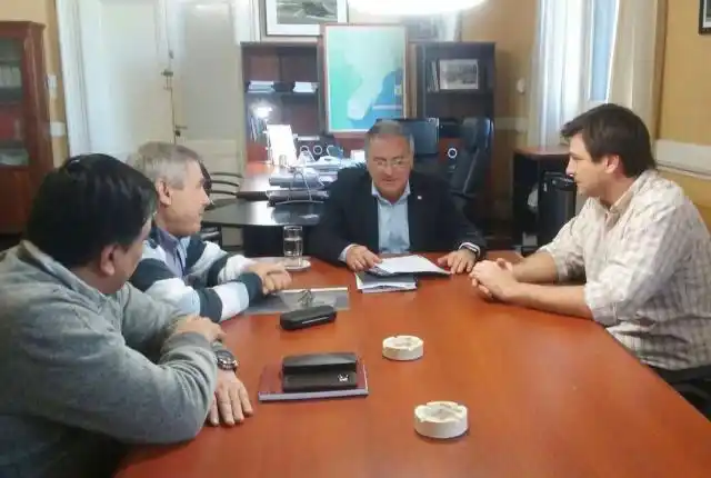 Morchio se reunió por la obra de la Ruta 9
