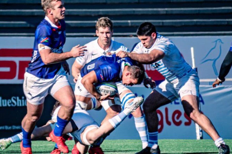 Colidio sumó minutos con Argentina XV