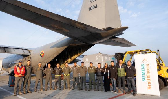 SATENA y Fuerza Aeroespacial lideran instalación del primer resonador magnético en el Amazonas