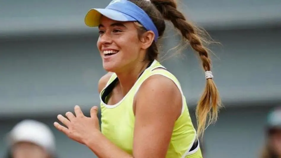 La tenista marplatense Solana Sierra subcampeona del Roland Garros junior