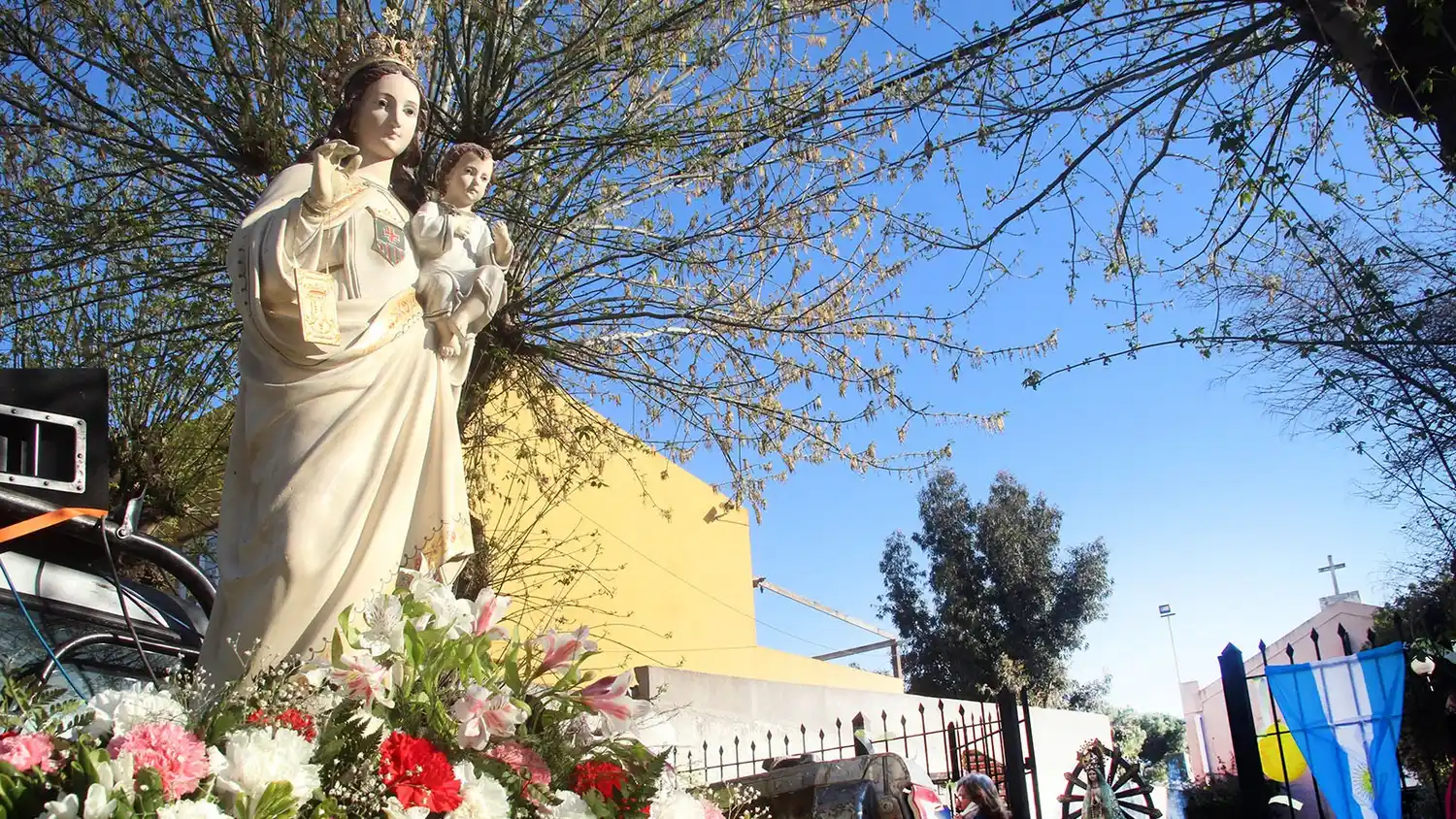 A las 15. Se pondrá en marcha la procesión