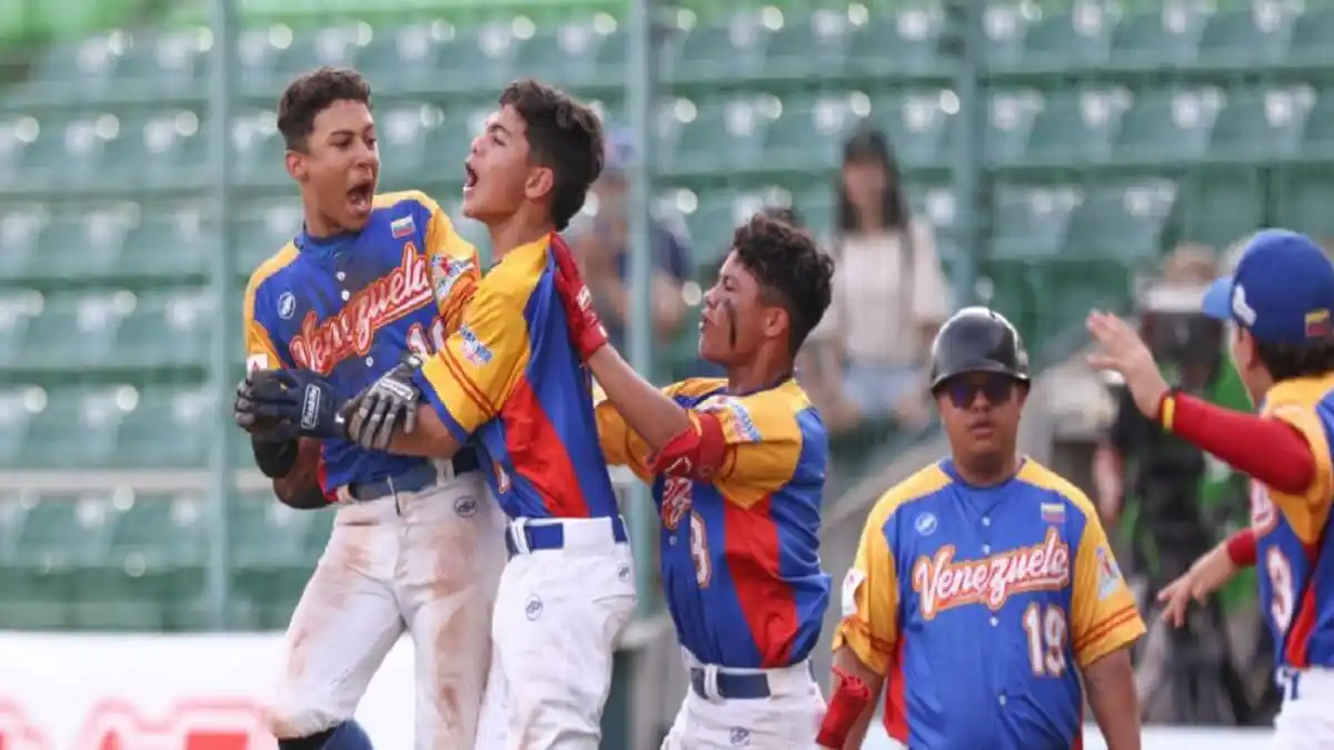¡BRAVO MUCHACHOS! Venezuela conquista la medalla de bronce  en el Mundial de Béisbol U12