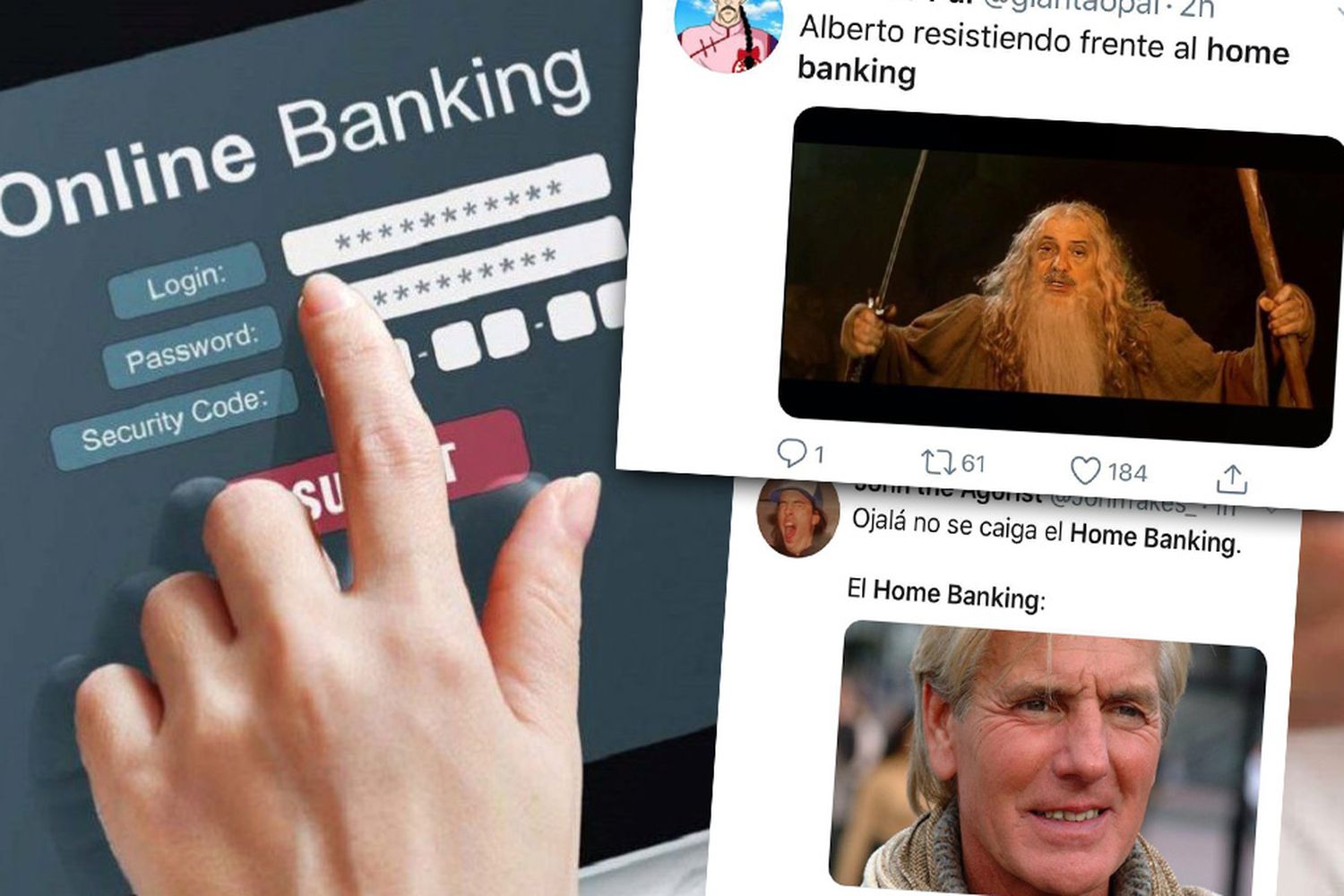 Los memes de la caída del homebanking por compra de U$S 200