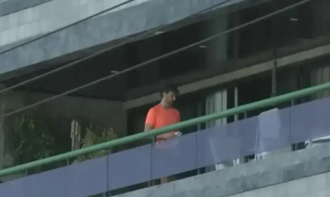 Las primeras imágenes de Juan Darthés en su lujoso departamento en Río de Janeiro
