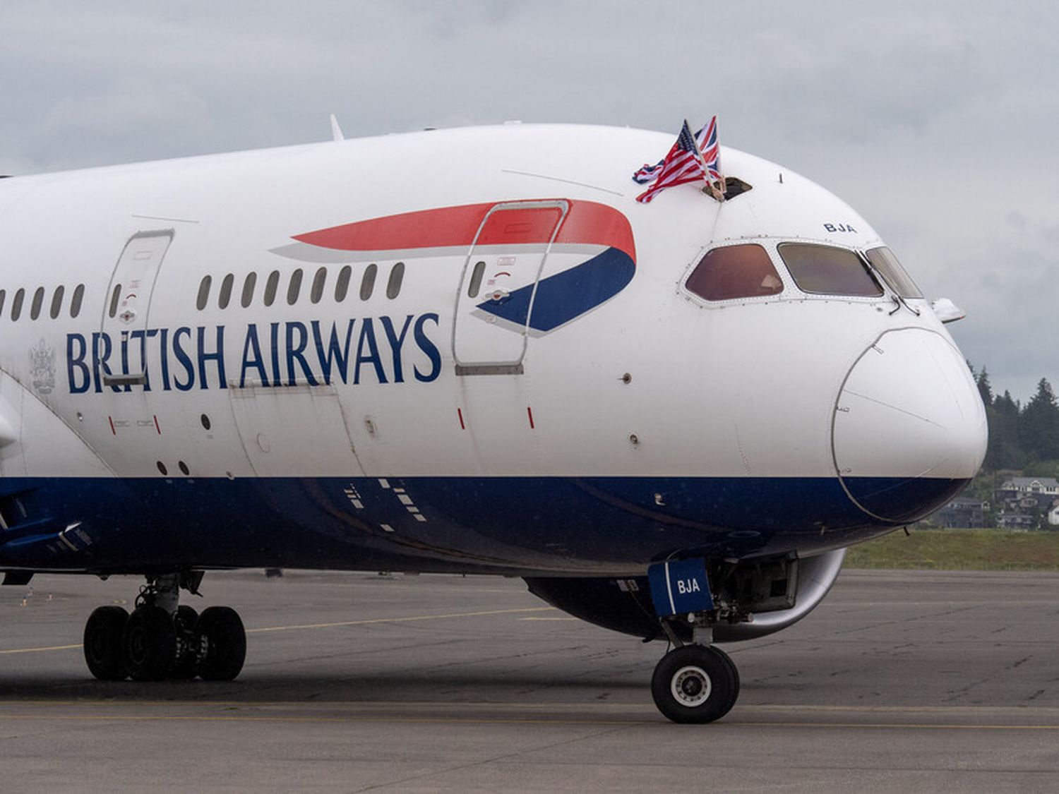 British Airways inauguró sus vuelos entre Londres y Portland