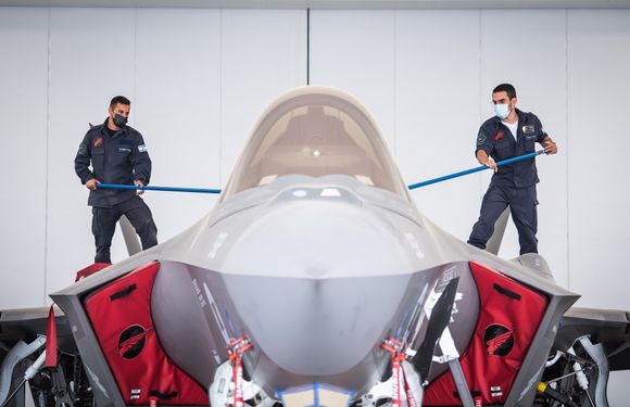 La sensible piel de un F-35
