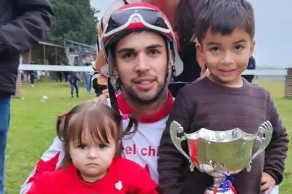 Huyó con sus hijos de 2 y 6 años