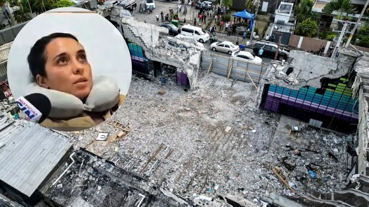 ESTO ES UN MILAGRO: venezolana cuenta cómo fue su celebrar su cumpleaños y terminó bajo los escombros en JetSet ( Video)