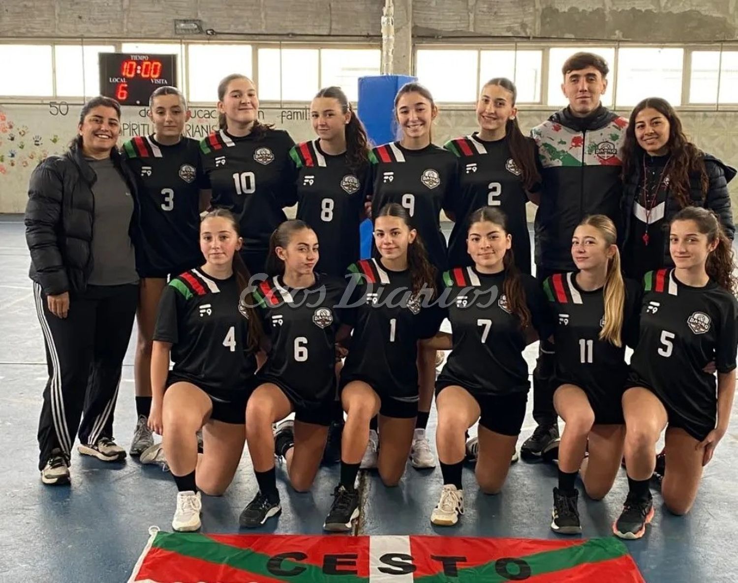 Cestoball Necochea y su paso por la Liga Nacional