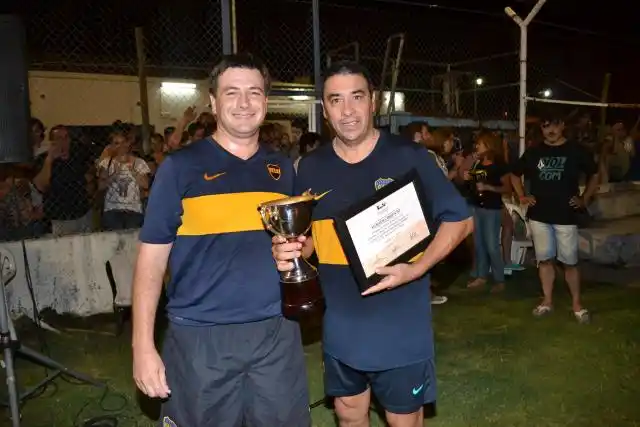 Los veteranos de Boca Juniors y amigos del "Mencho" a beneficio del Hospital